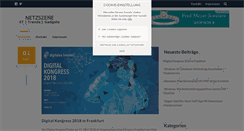 Desktop Screenshot of netzszene.de